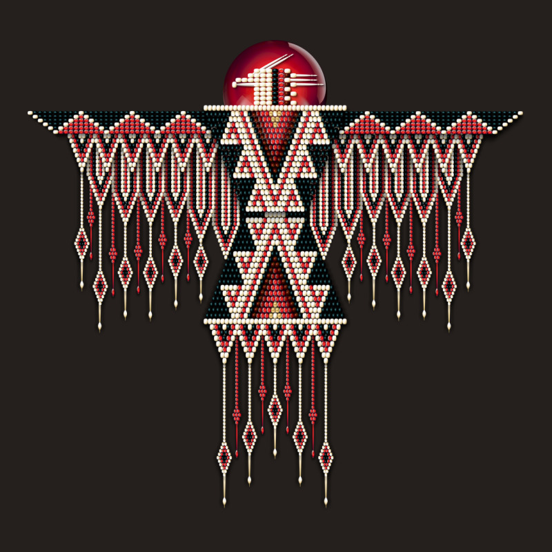 Red Native American Southwest-style Thunderbird T-shirt Tank Top | Artistshot