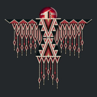 Red Native American Southwest-style Thunderbird T-shirt Crewneck Sweatshirt | Artistshot