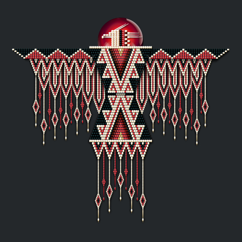 Red Native American Southwest-style Thunderbird T-shirt Crewneck Sweatshirt | Artistshot