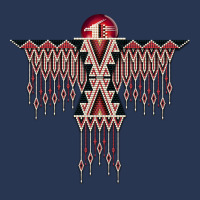 Red Native American Southwest-style Thunderbird T-shirt Men Denim Jacket | Artistshot