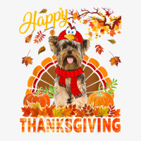 Thanksgiving Yorkshire Terrier Wearing Turkey Costume Autumn T Shirt Ladies Fitted T-shirt | Artistshot