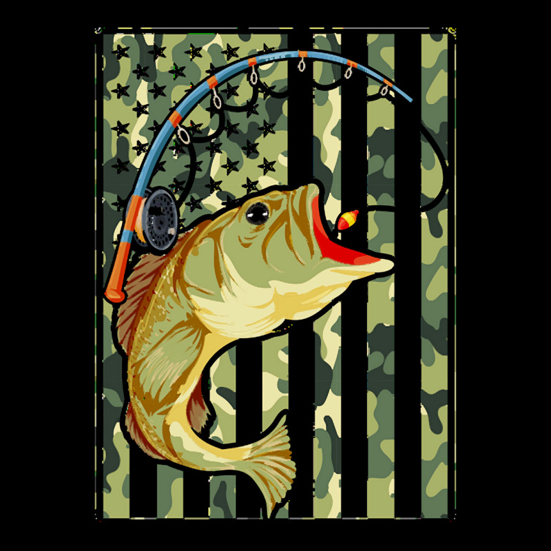 Fishing  Shirt Camouflage U S Flag American Fisherman Angle Fish Fishi Legging by rabbitappear | Artistshot