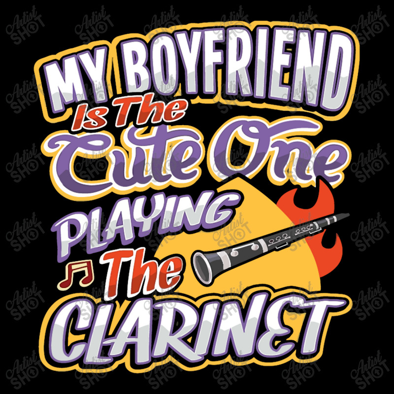 My Boyfriend Is The Cute One Playing The Clarinet Baby Tee | Artistshot