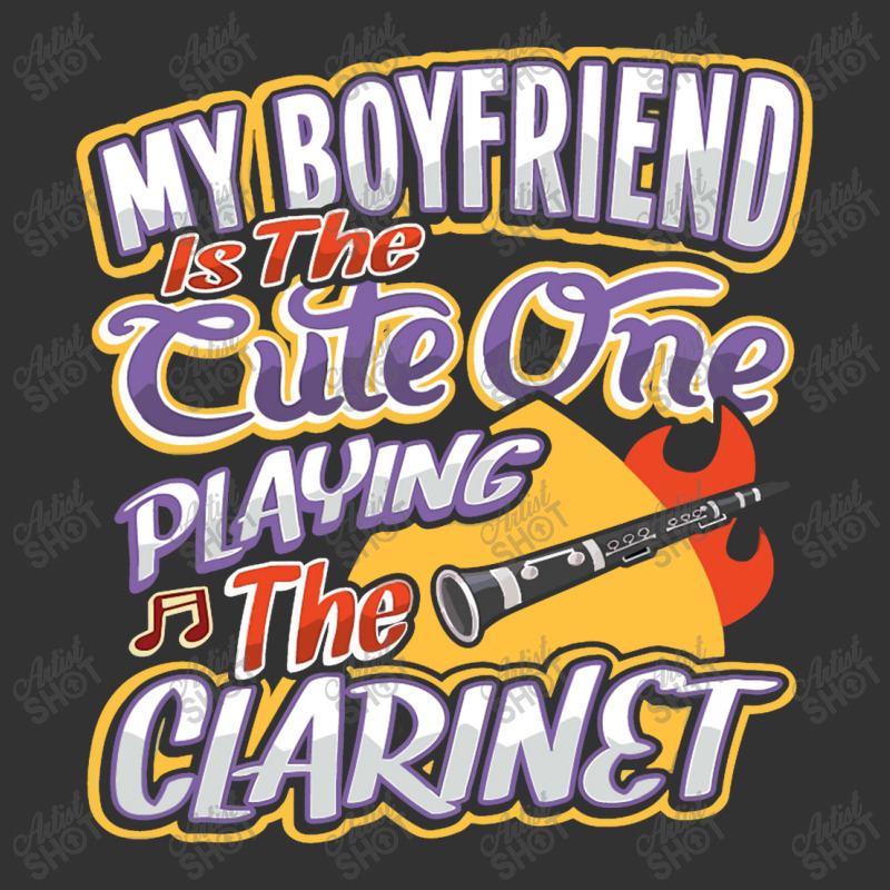 My Boyfriend Is The Cute One Playing The Clarinet Baby Bodysuit | Artistshot