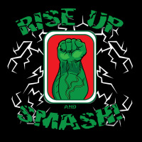 Rise Up And Smash Black Shirt V-neck Tee | Artistshot