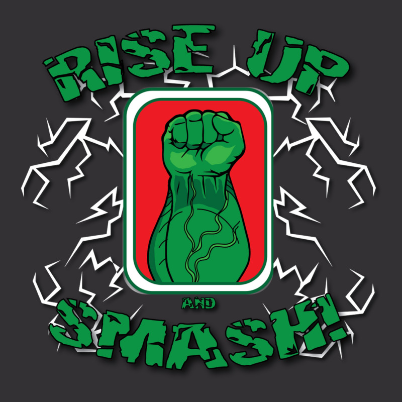 Rise Up And Smash Black Shirt Vintage Hoodie | Artistshot