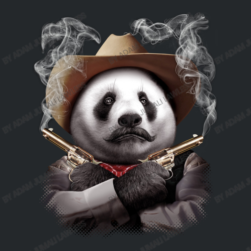 Panda Cross Guns Crewneck Sweatshirt | Artistshot