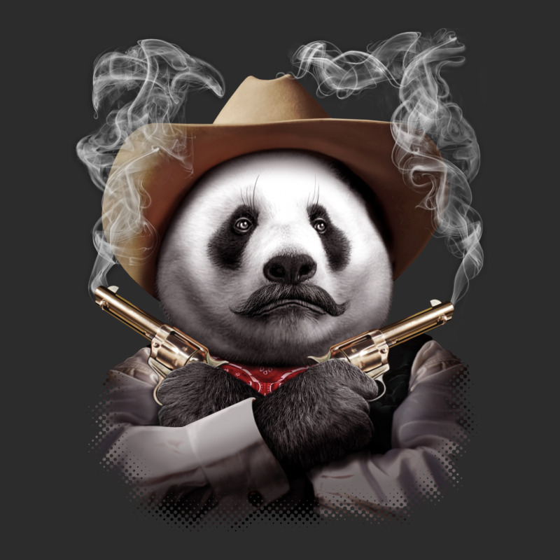 Panda Cross Guns Exclusive T-shirt | Artistshot