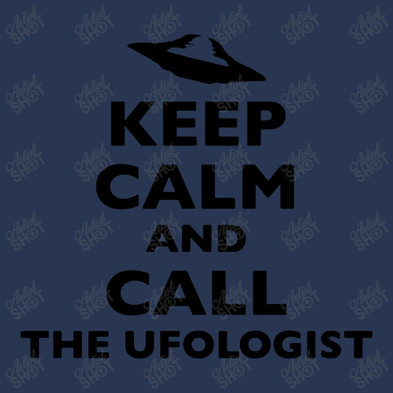 Keep Calm And Call The Ufologist Men Denim Jacket by Cool Design | Artistshot