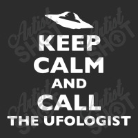 Keep Calm And Call The Ufologist Exclusive T-shirt | Artistshot