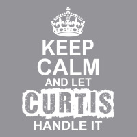 Keep Calm And Let Curtis Handle It Men's 3/4 Sleeve Pajama Set | Artistshot