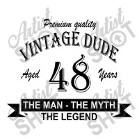 Aged 48 Years Men's Long Sleeve Pajama Set | Artistshot
