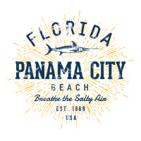 Vintage Panama City Beach Sweatshirt V-neck Tee | Artistshot