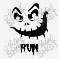 Halloween Pumpkin Funny Face Run Ladies Polo Shirt | Artistshot