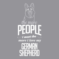 The More People I Meet The More I Love My German Shepherd Gifts Men's 3/4 Sleeve Pajama Set | Artistshot