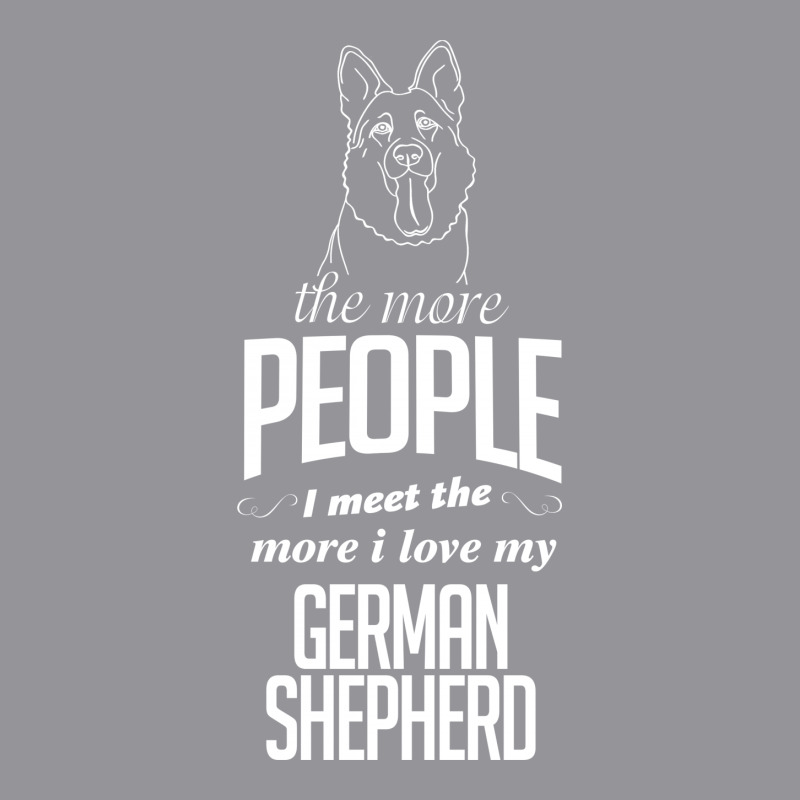 The More People I Meet The More I Love My German Shepherd Gifts Men's 3/4 Sleeve Pajama Set | Artistshot