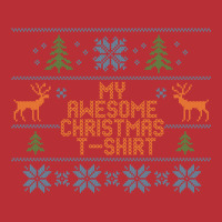 My Awesome Christmas T-shirt Men's Long Sleeve Pajama Set | Artistshot