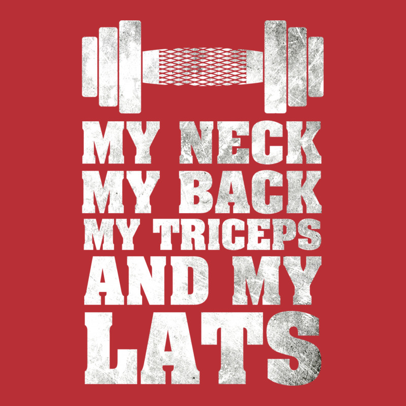 My Neck My Back My Triceps And My Lats Men's Long Sleeve Pajama Set | Artistshot