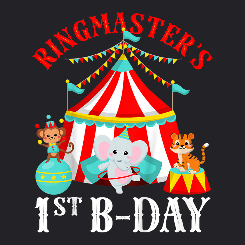 Kids 1 Year Old Ringmaster Circus 1st Birthday Kids T Shirt Youth Tee by dornakgb | Artistshot