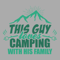 This Guy Loves Camping With His Family Men's Long Sleeve Pajama Set | Artistshot