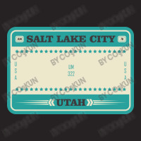 Usa Salt Lake City Utah License Plate Vintage Cap | Artistshot