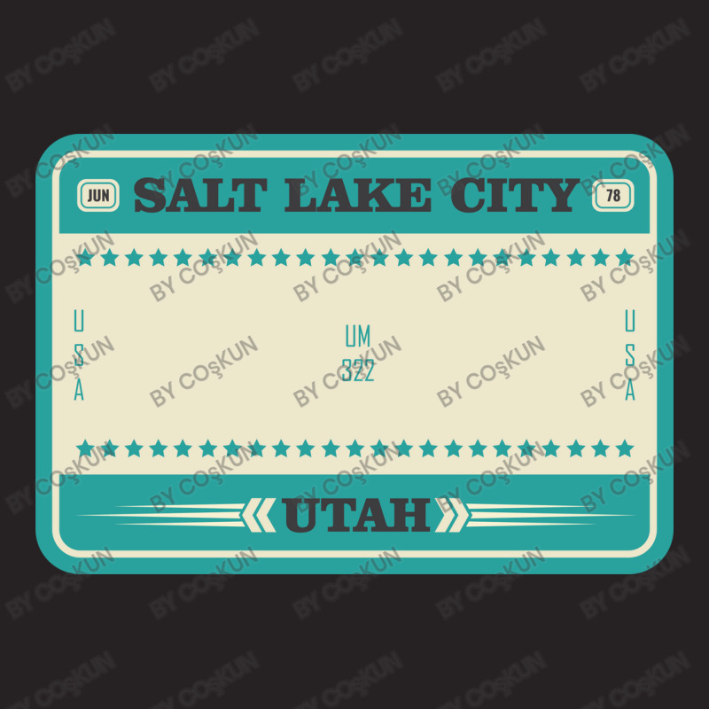 Usa Salt Lake City Utah License Plate Vintage Cap | Artistshot