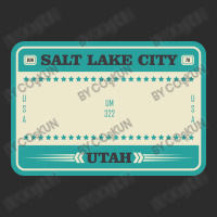 Usa Salt Lake City Utah License Plate Exclusive T-shirt | Artistshot