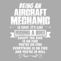 Being A Aircraft Mechanic Is Easy Its Like Riding A Bike 1 Men's Long Sleeve Pajama Set | Artistshot