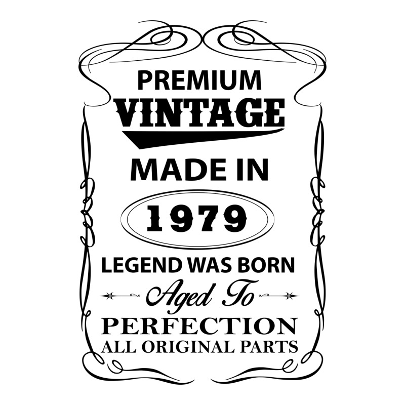 Vintage Legend Was Born 1979 Men's Long Sleeve Pajama Set | Artistshot