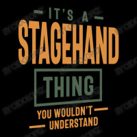 It's A Stagehand Thing Job Title Gift Youth Zipper Hoodie | Artistshot