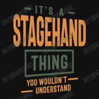 It's A Stagehand Thing Job Title Gift Baby Bibs | Artistshot