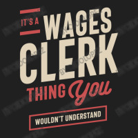 It's A Wages Clerk Thing Job Title Gift Ladies Polo Shirt | Artistshot