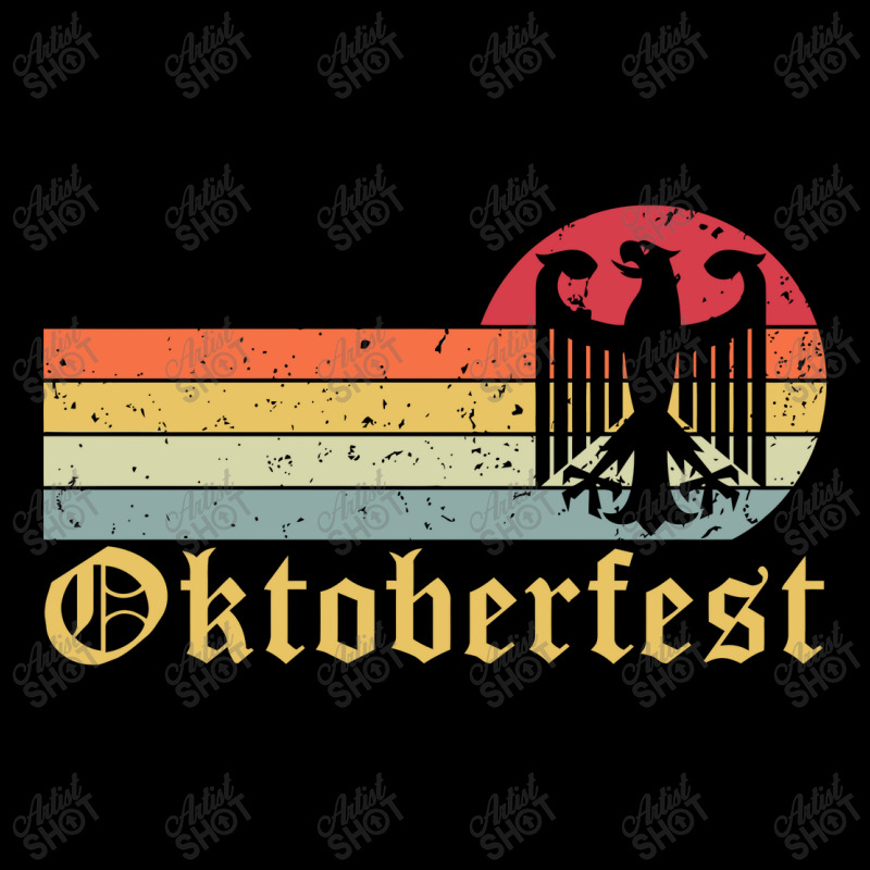 Oktoberfest Vintage Germany October Festival Cropped Hoodie | Artistshot