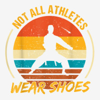 Material Arts Not All Athletes Wear Shoes Retro Karate Lover Ladies Polo Shirt | Artistshot