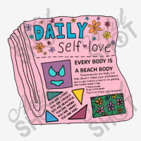 Daily Self Love Newspaper Classic T-shirt | Artistshot