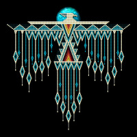 Southwest Native American Style Thunderbird Pocket T-shirt | Artistshot