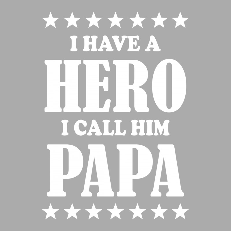 I Have A Hero I Call Him Papa Men's Long Sleeve Pajama Set | Artistshot