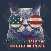 4th Of July Tshirt Cat Meowica Men's Long Sleeve Pajama Set | Artistshot