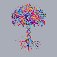 Dna Tree Life Watercolor Genetic Biologist Science Earth Day Tank Dress | Artistshot