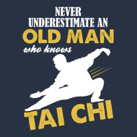 Never Underestimate An Old Man Who Knows Tai Chi Men's Long Sleeve Pajama Set | Artistshot