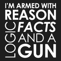 I'm Armed With Reason Logic Facts And A Cop Men's 3/4 Sleeve Pajama Set | Artistshot