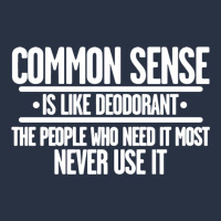 Common Sense Is Like Deodorant Men's Long Sleeve Pajama Set | Artistshot