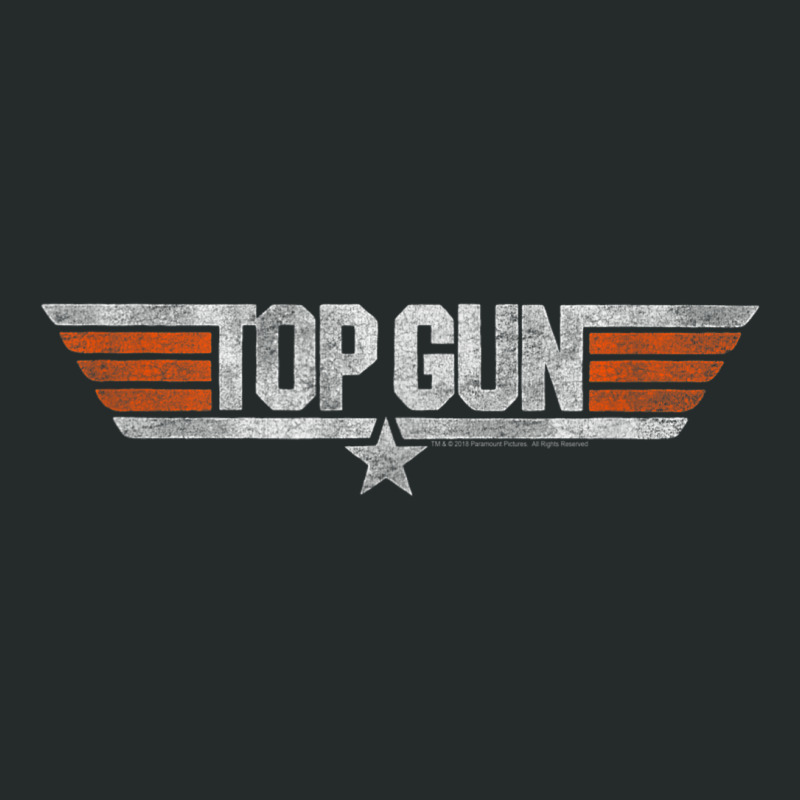 Top Gun Distressed Women's Triblend Scoop T-shirt by trokeryth | Artistshot