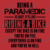 Being A Paramedic Is Like Riding A Bike Men's Long Sleeve Pajama Set | Artistshot