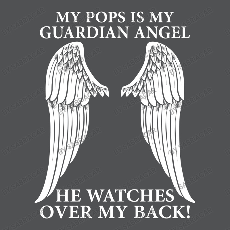 My Pops Is My Guardian Angel Men's Long Sleeve Pajama Set | Artistshot