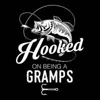 Hooked On Being A Gramps Men's 3/4 Sleeve Pajama Set | Artistshot