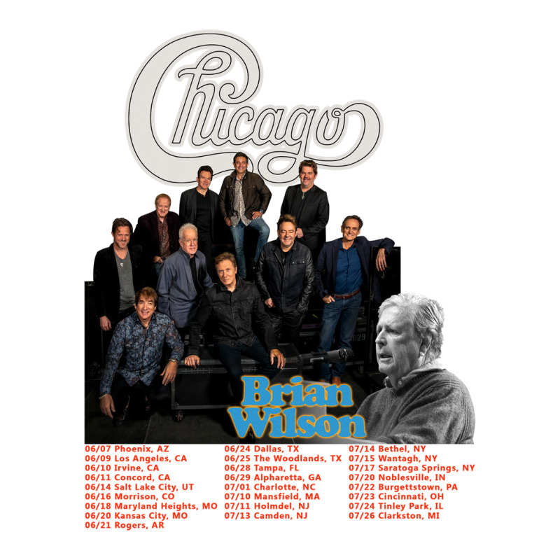 Chicago And Brian Wilson Summer Sticker | Artistshot