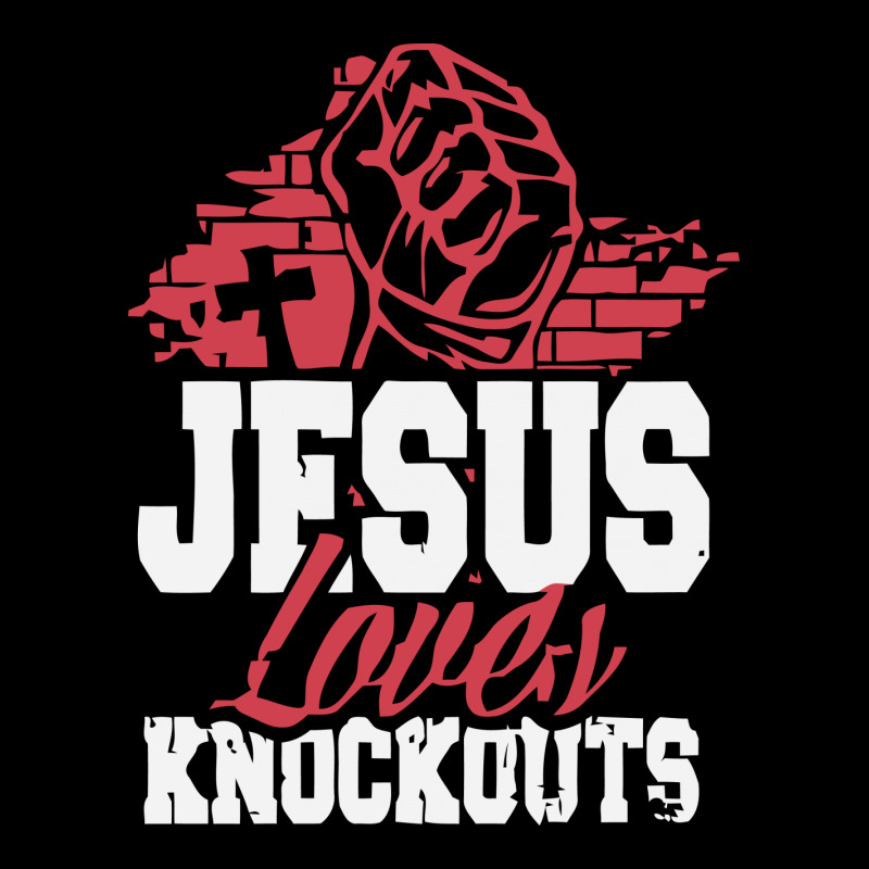 Jesus Loves Knockouts Men's Long Sleeve Pajama Set | Artistshot