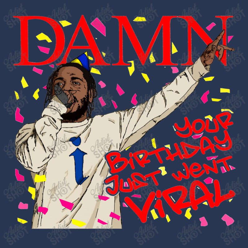 Kendrick Lamar Birthday Card Kendrick Birthday Men Denim Jacket | Artistshot