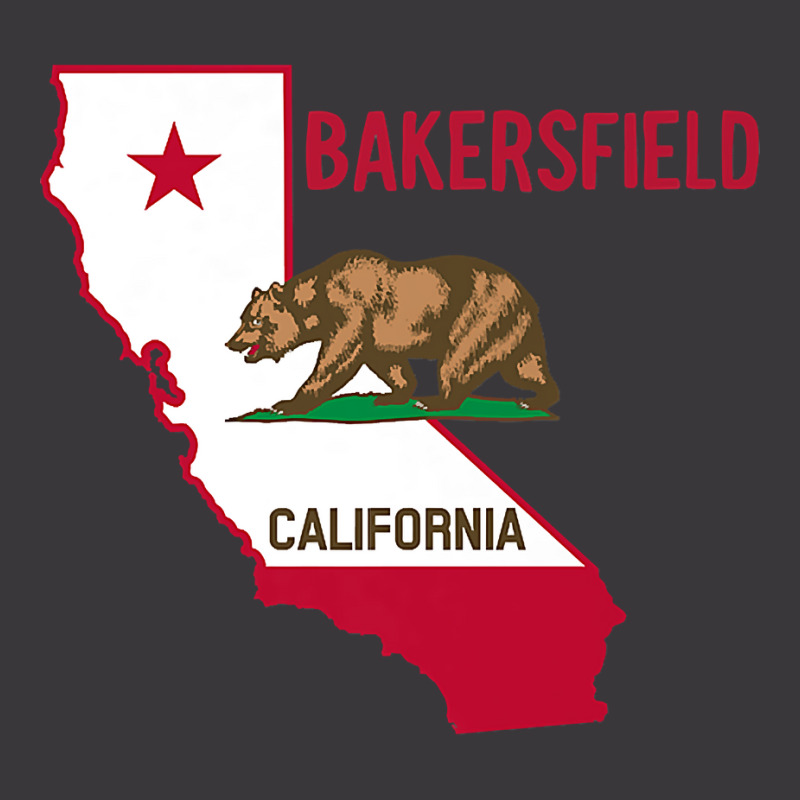 Bakersfield   California Flag  Cool Vintage Bakersfield Ca Premium T S Ladies Curvy T-Shirt by Gondran | Artistshot